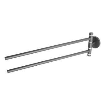 Double Swivel towel Bar SENSEA Suite Black