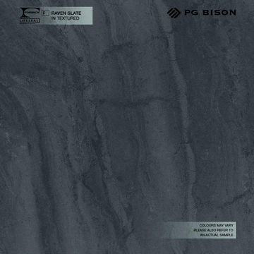 Kitchen worktop laminate raven slate L360XD60XT2.8cm