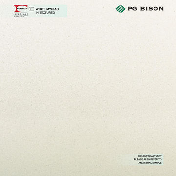 PG  Bison Kitchen Countertop Laminate L360Cm X D60Cm X H3,2Cm White