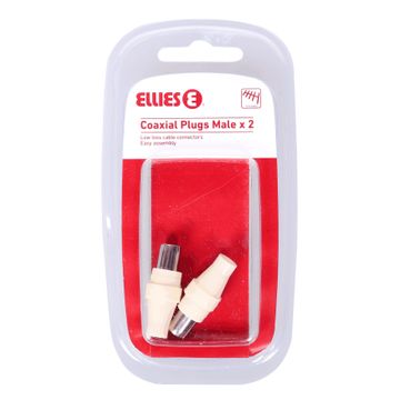 TV CON COAX PLUG M / M ELLIES