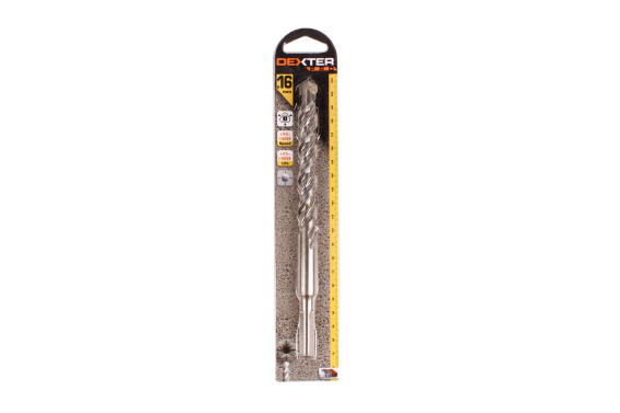 Drill bit concrete DEXTER PRO triangle shank 16x200mm
