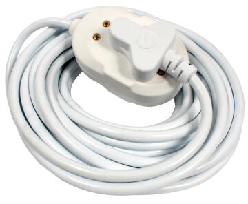 Extension cord janus ELLIES white 1mmx10m