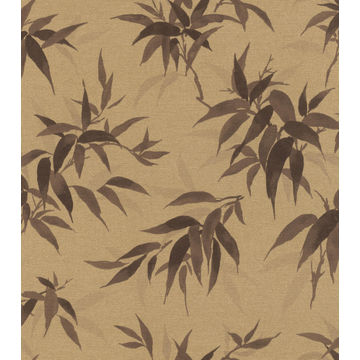 GOLDEN BROWN LEAF DESIGN KIMONO COLLECTI