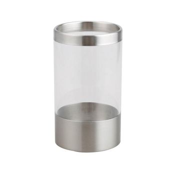 Sensea Loft Tumbler/toothbrush holder transparent & brushed