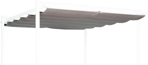 NATERIAL  AWNING PERGOLA REPLACEMENT COVER EQUINOX CLOVE TAUPE MOON 320X360 240G TAUPE