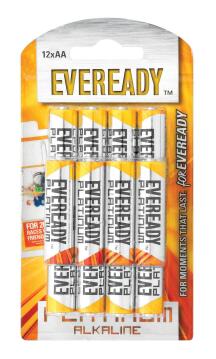 Battery AA LR6 EVEREADY alkaline 12 pack