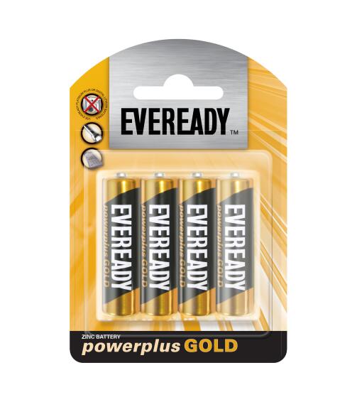 Battery AA LR6 EVEREADY zinc carbon 4 pack