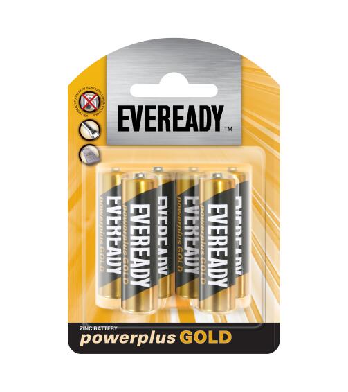 Eveready AA LR6 Zinc Carbon Batteries (6 Pack)