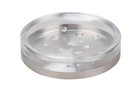 Sopa dish transparent and brushed ss SENSEA Loft