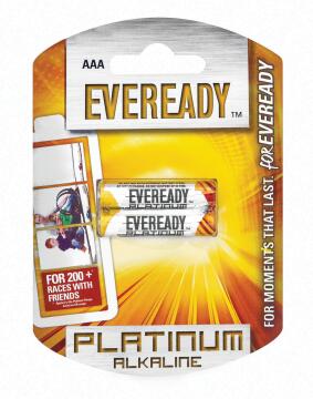 Battery AAA LR03 EVEREADY alkaline 2 pack
