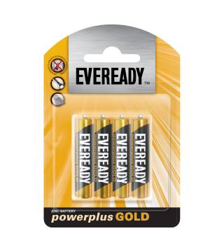 Eveready AAA Battery Zinc Carbon 4 pack