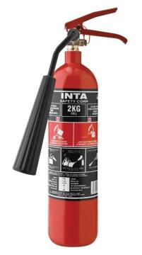 Fire extinguisher CO2 INTASAFETY 2kg