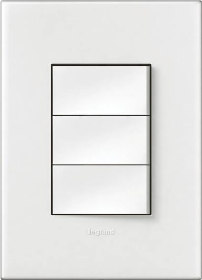 Switch arteor LEGRAND 3 lever 2 way 2x4 white