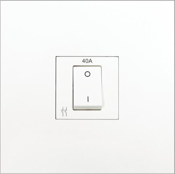 Legrand Stove Isolator Aerator White 4x4