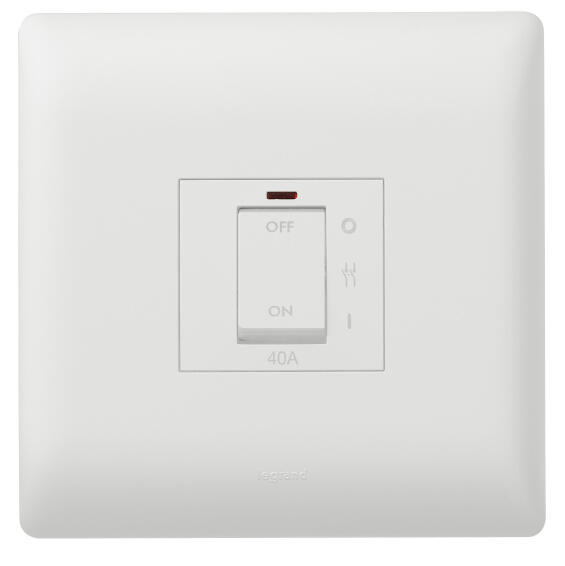 Stove Isolator Ysalis LEGRAND 40A 4x4 white