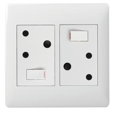 Socket Ysalis LEGRAND 2x3 pin 4x4 white