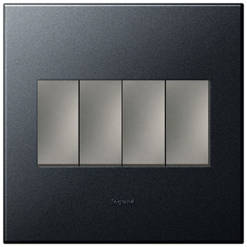 Switch arteor LEGRAND 4 lever 1 way 4x4 graphite