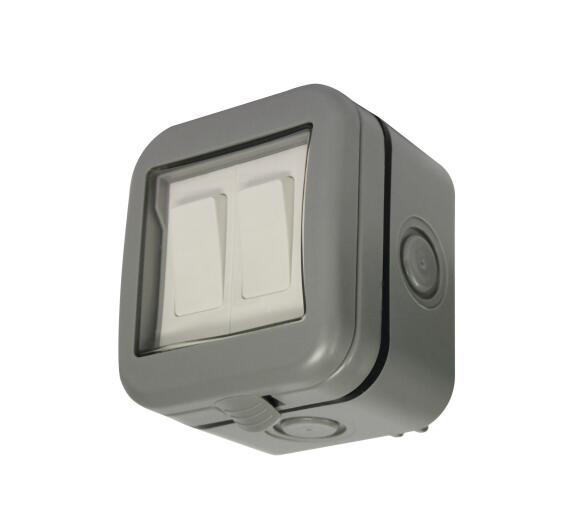 Switch waterproof IP55 2 lever 2 way stingray
