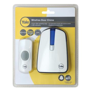Door Chime YALE wireless 1 receiver 1 transmitter with PIR alert
