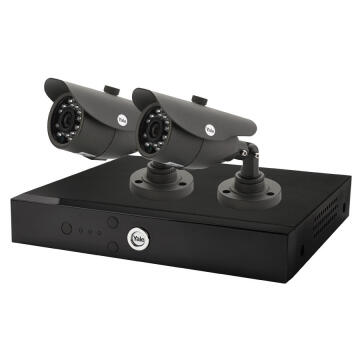 Camera CCTV kit YALE 4 channel 1080P 4x