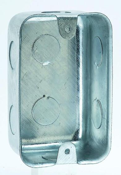 Wall box 50x100mm galvanized