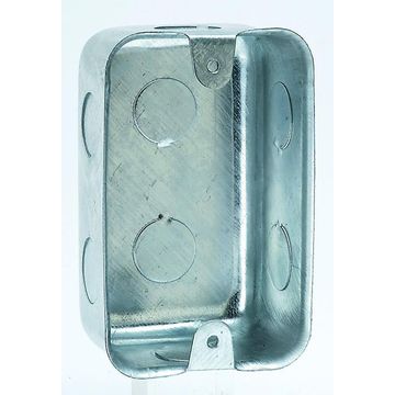 Wall box 50x100mm galvanized