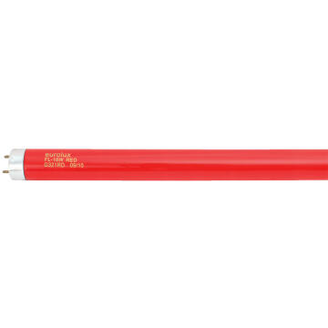 T8 fluorescent tube light 18w red 