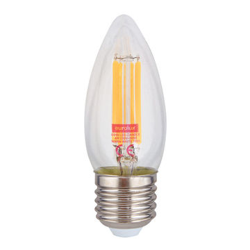 Eurolux E27 LED Decorative Light Bulb Warm White 4W 