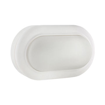 EUROLUX BULKHEAD WHITE 220 -240V 60HZ 8W