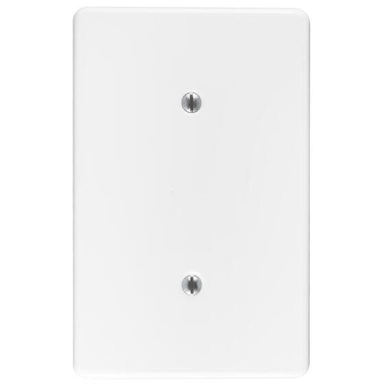 Blank cover plate CRABTREE white 2x4