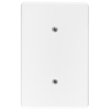 Blank cover plate CRABTREE white 2x4