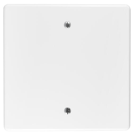 Blank cover plate CRABTREE white 4x4