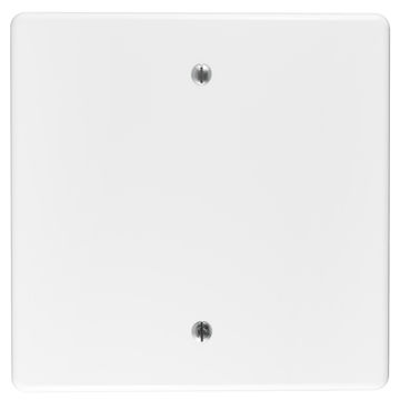 Blank cover plate CRABTREE white 4x4