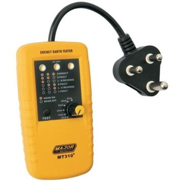 Earth Leakage Tester mt310 230V AC Yellow 