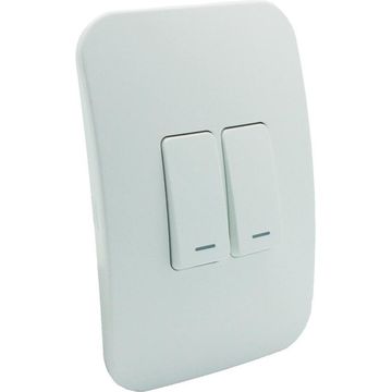 Switch VETI 1 2 lever 1 way 2x4 white
