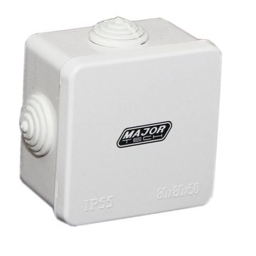 Junction box MAJOR TECH Ip55 80x80x50mm