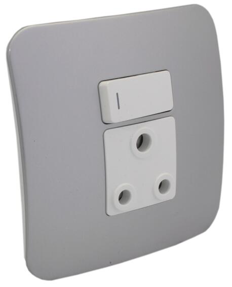 Socket VETI 1 1x3 pin 4x4 silver