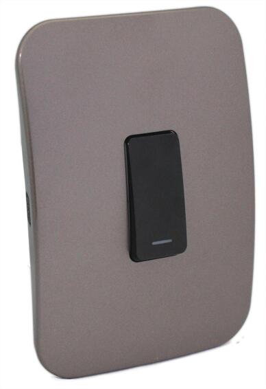 Switch VETI 1 1 lever 1 way 2x4 bronze