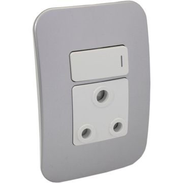 Socket VETI 1 1x3 pin 2x4 silver