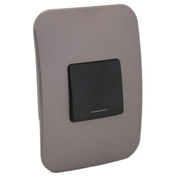 Switch VETI 1 1 lever 1 way 2x4 bronze