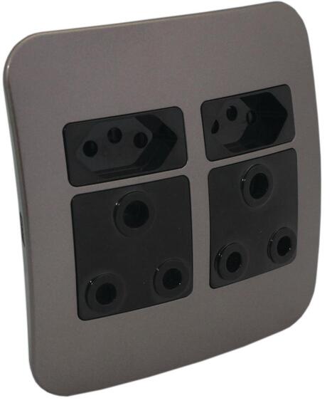Socket VETI 1 1x3 & 2x2 pin 4x4 bronze
