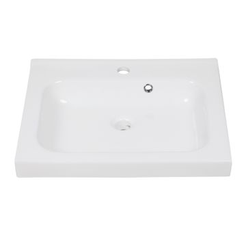 Basin Drop-in Ceramic SENSEA Remix W61cmxD48,5cmxH14cm