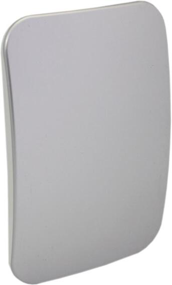 Blank cover VETI 1 2x4 silver