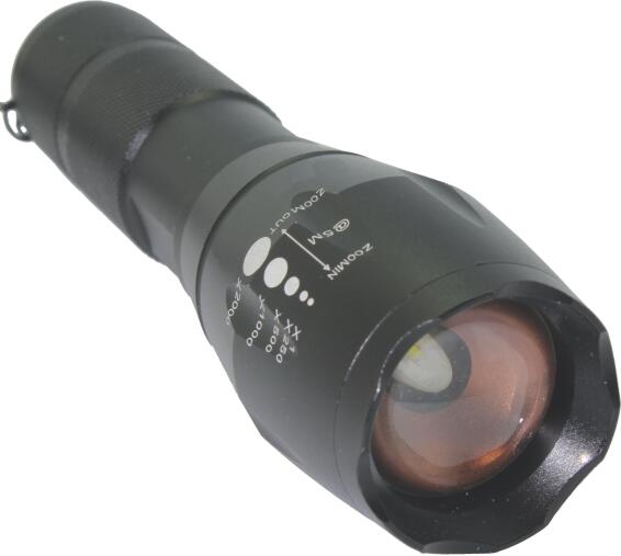 Flashlight MAJOR TECH LED black