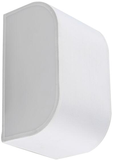 WALL LAMP E27X1 FABRIC WHITE INSPIRE MAN