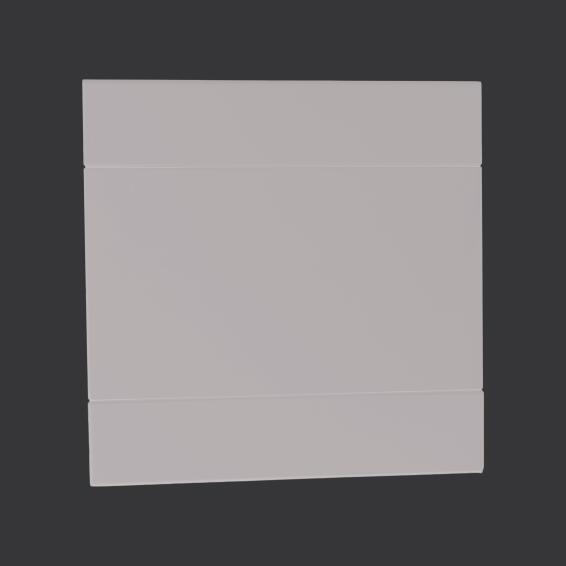 Blank cover VETI 2 4x4 black