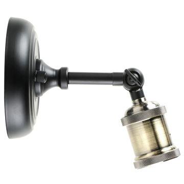Wall lamp e27 1x max 60w metal al anti b