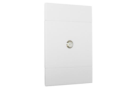 Satelitte socket VETI 2 2x4 white