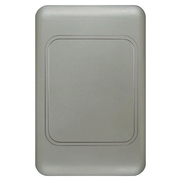 Blank cover LEAR silver 2x4