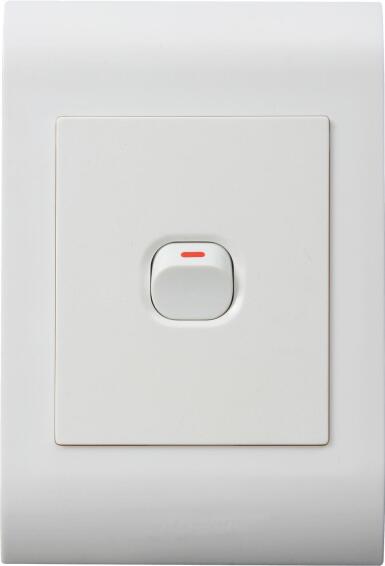 Lesco 1-Lever 1-Way Switch White (2x4)